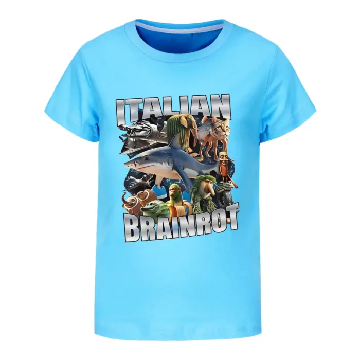 New Brainrot T-Shirts For Kids - Image 6