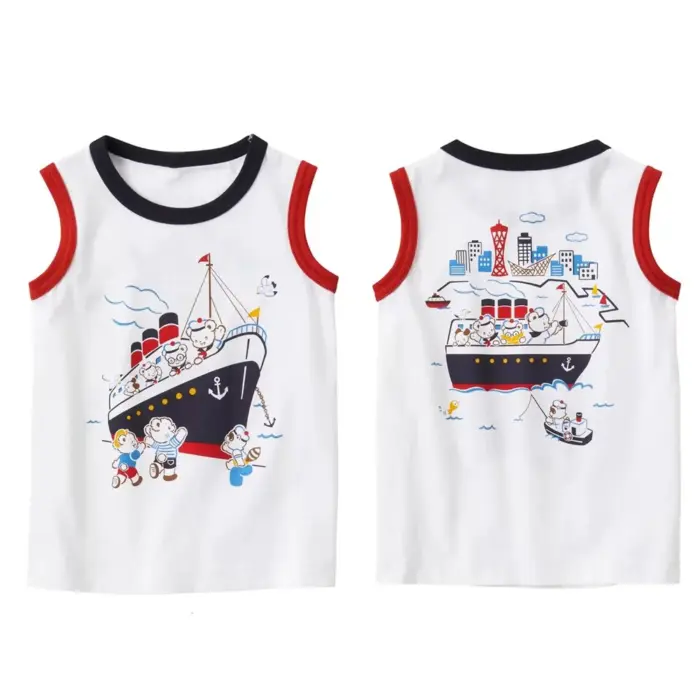 Cute Printed Vest For Girls - Image 6