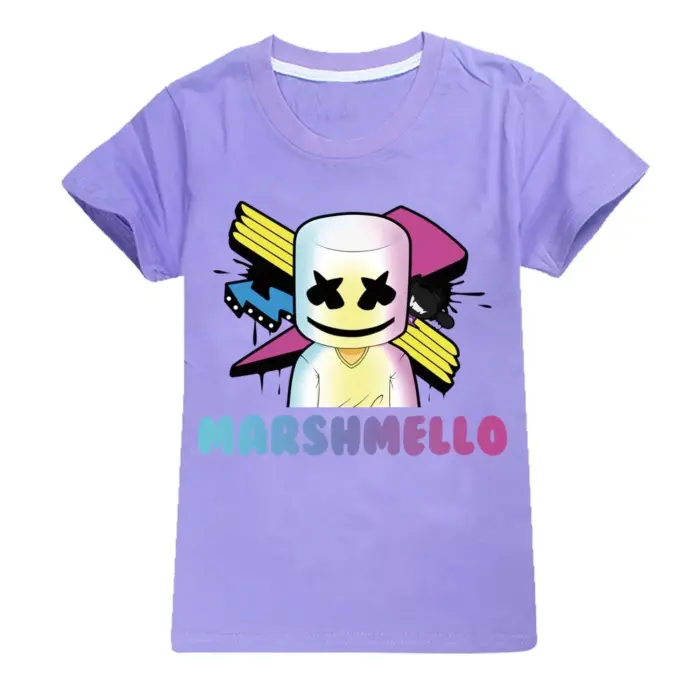 Funny Marshmello T-Shirts For Girls - Image 5