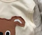 New Cotton Dog Sleeveless T-Shirts For Kids - Image 5
