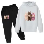 New Trendy Labubu Tracksuits For Girls - Image 5