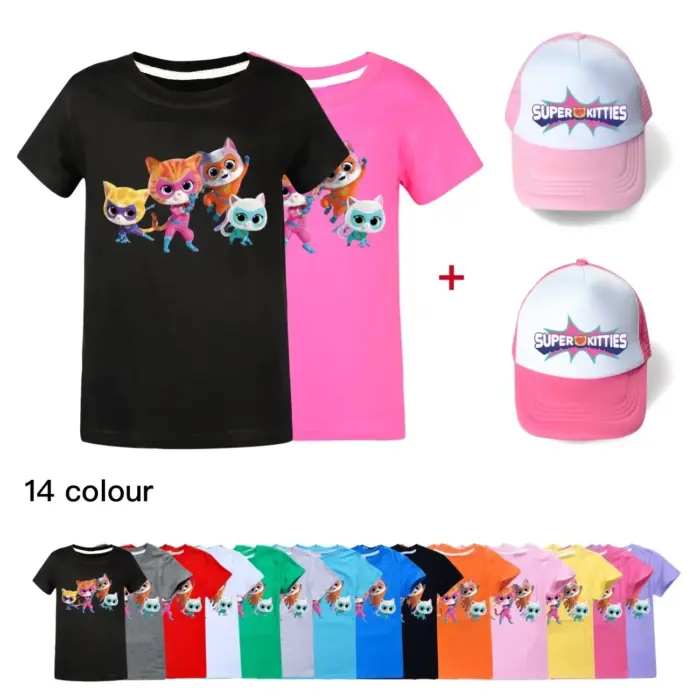 Superkitties T-Shirts For Girls - Image 1