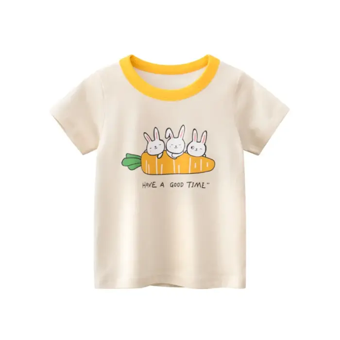 Casual Flower T-shirts For Girls - Image 2