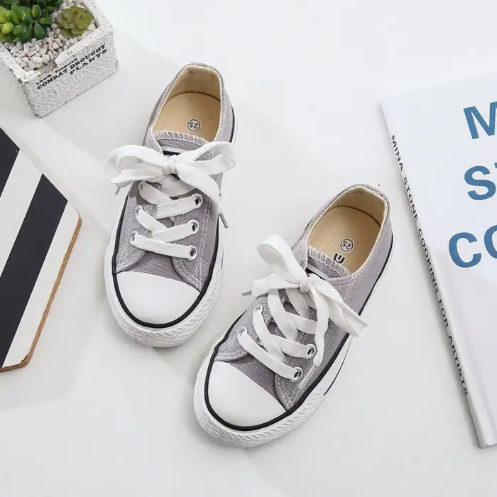 Trendy  Canvas Shoes For Kids - Image 6