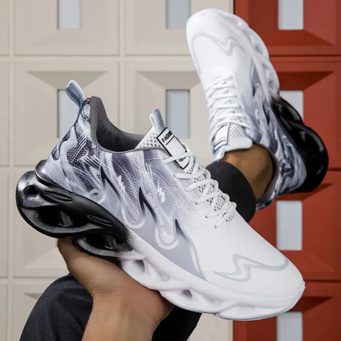Lightweight Cushion Sole Trainers For Men - Image 3