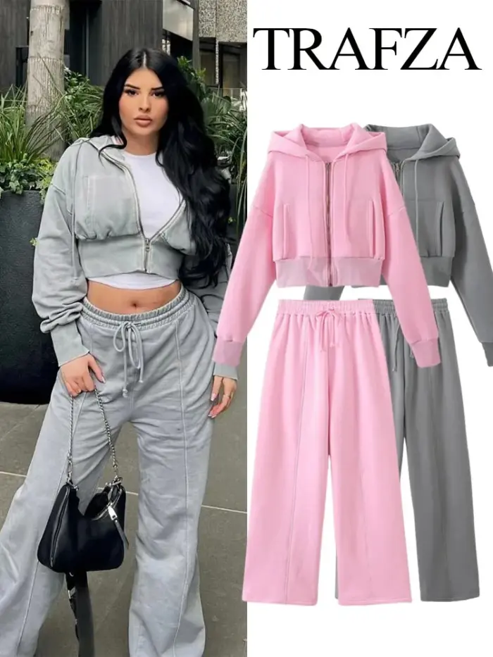 Casual Tracksuit Set For Women - Image 2