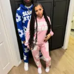 Casual Printed Hoodie + Trousers For Women