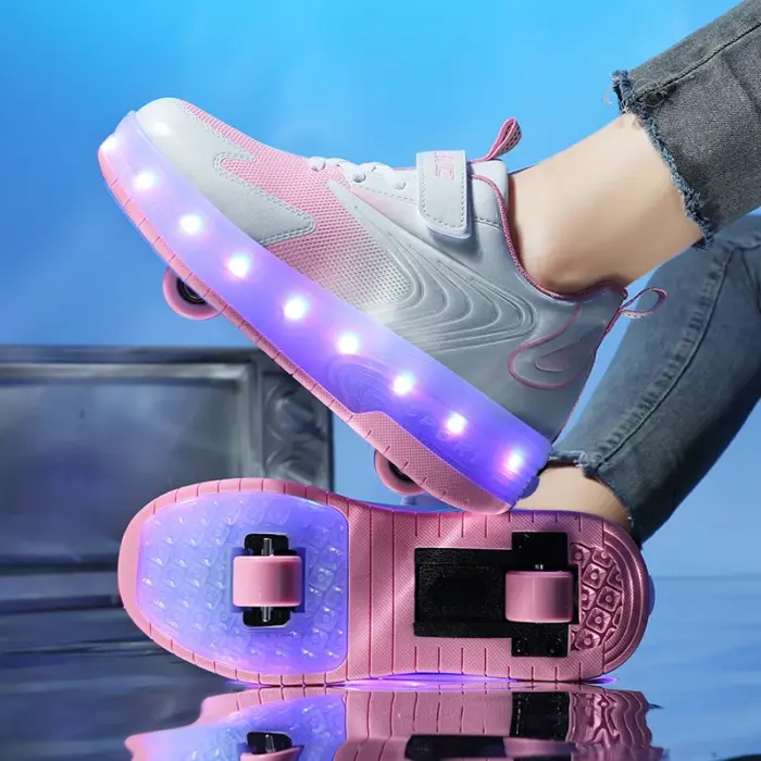 New USB Recharge Lights Shoes For Boys - Image 5