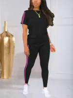 Basic Two-Piece Set For Women - Image 3