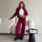 Warm Knitted Suit For Women - Image 5