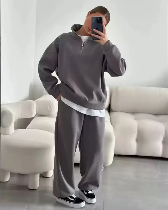 Casual Oversize Two-Piece Set For Women - Image 6